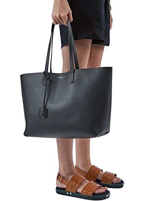 black ysl beach bag|YSL large tote bag.